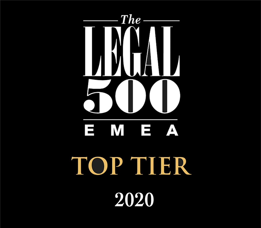 AJA ranked as a<em> Top Tier Firm</em> by The Legal 500